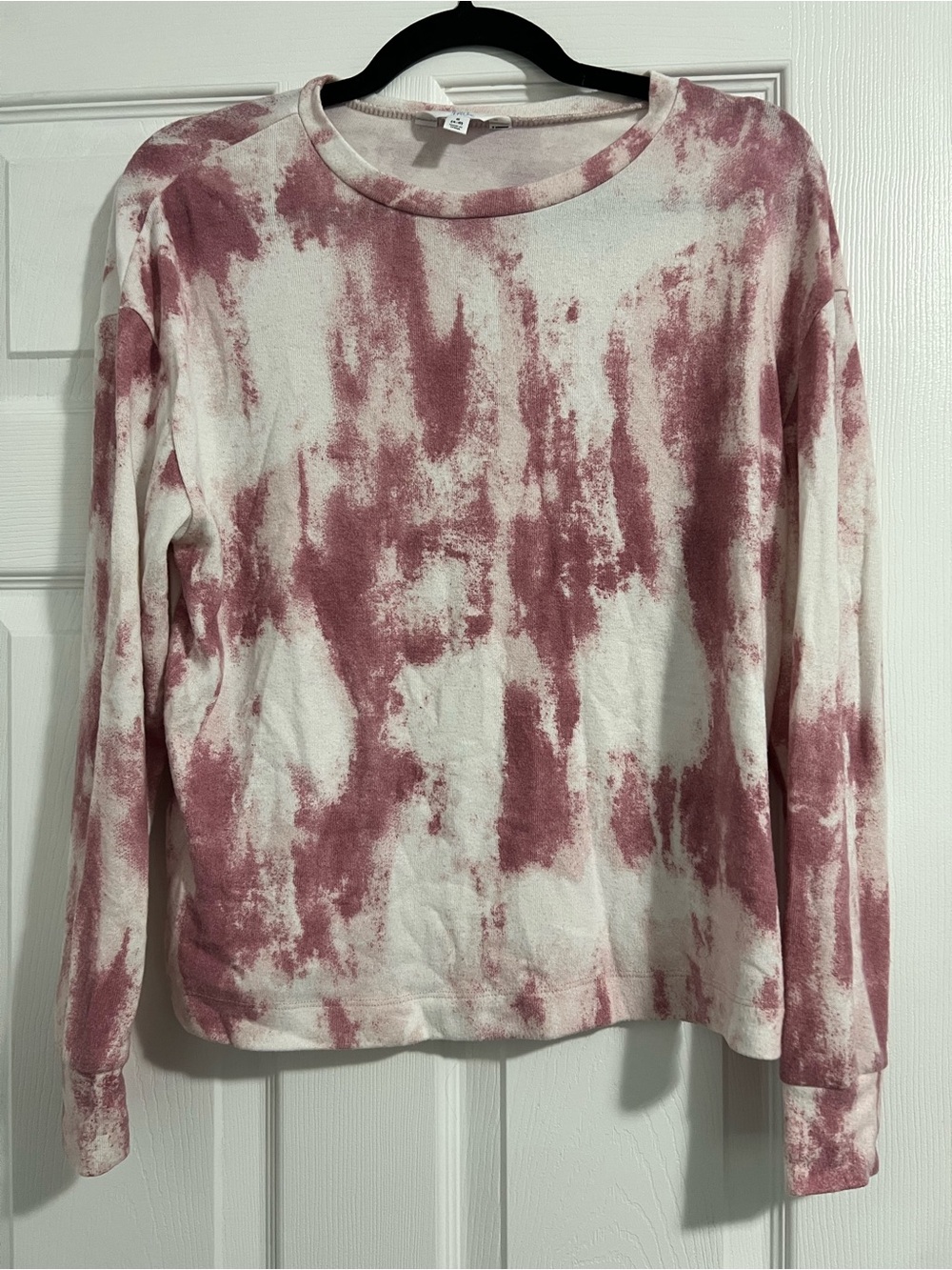 Time and Tru Tie-Dye Crewneck Sweatshirt